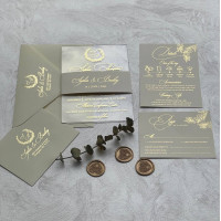 Elegant Acrylic Wedding invitations