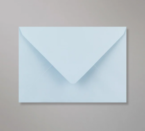 5x7 Pale Blue Envelopes