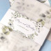 Dusty Blue Wedding Belly Bands Template