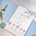 Printable Details Cards Of Dusty Blue Wedding Invitation