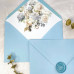 Pale Blue Envelope Liner Template