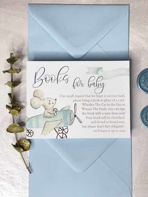 Blue Sky Books For Baby Template