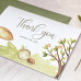 Baby's Thank You Cards Template With Mushroom