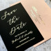 Sample of Black Save The Dates