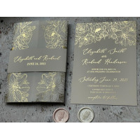 Boho Style Wedding Invitation
