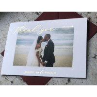 Wedding Thank You Cards With Photo