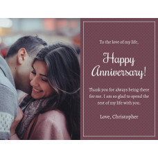 What to write on the anniversary card?