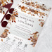 Autumn All in One Wedding Invitations