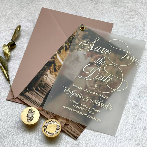 Wedding Save The Date Invitations With Photo