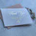 Sample of Wedding White Thank You Cards 
