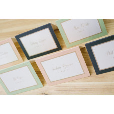 Difference between wedding escort cards and place cards