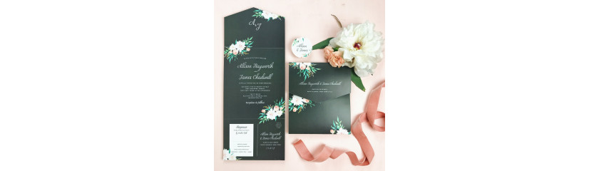 What to include in a wedding invitation kit?