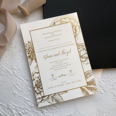 Everything you need to know about foil wedding invitations
